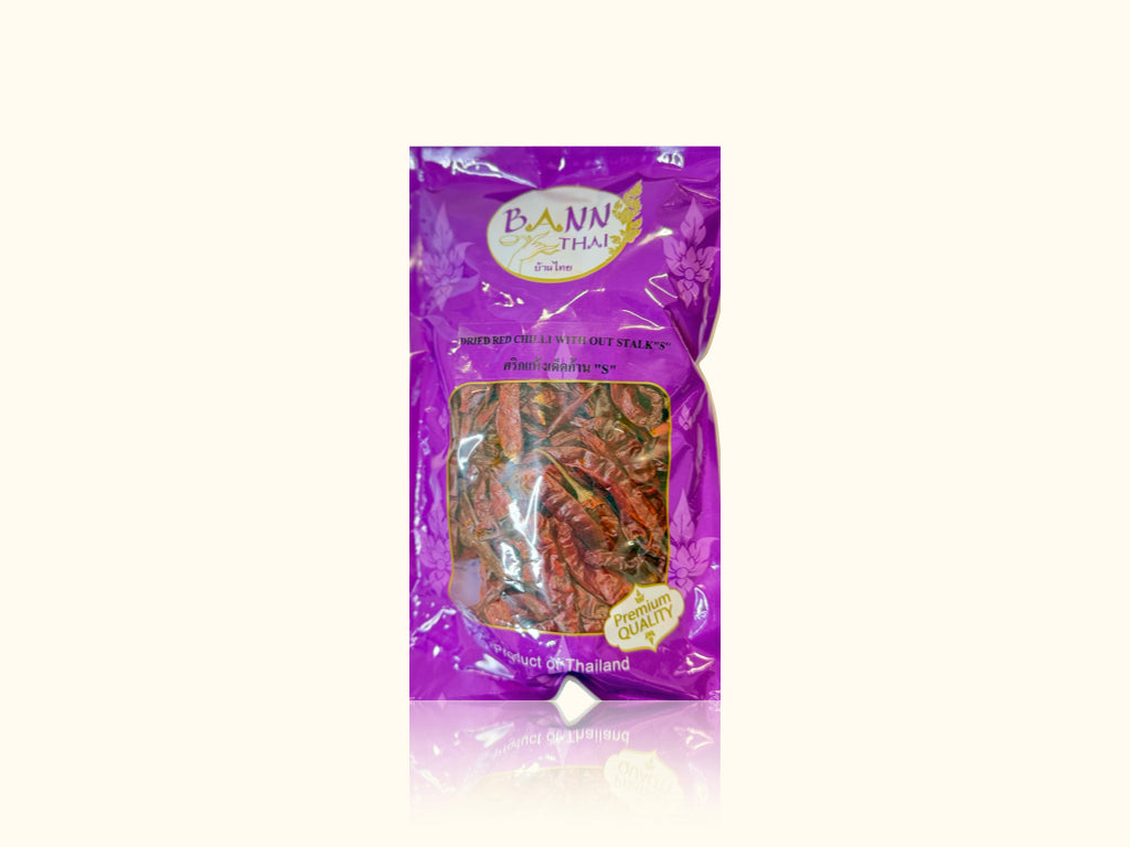 BANN THAI Kuivattu punainen chilli ilman kanta 100g