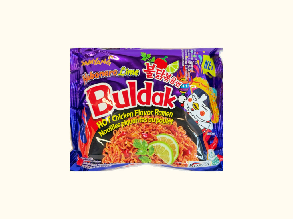 Samyang Buldak Habanero Lime ramen