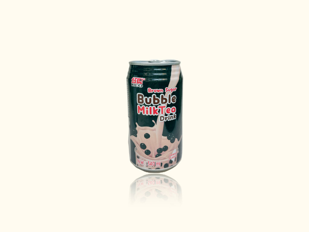 Rico bubble tea milk juoma ruskea sokeri maku 340ml