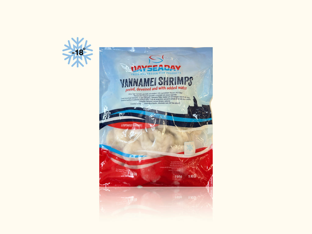 Dayseaday Vannamei Shrimp peeled size 16-20 1kg