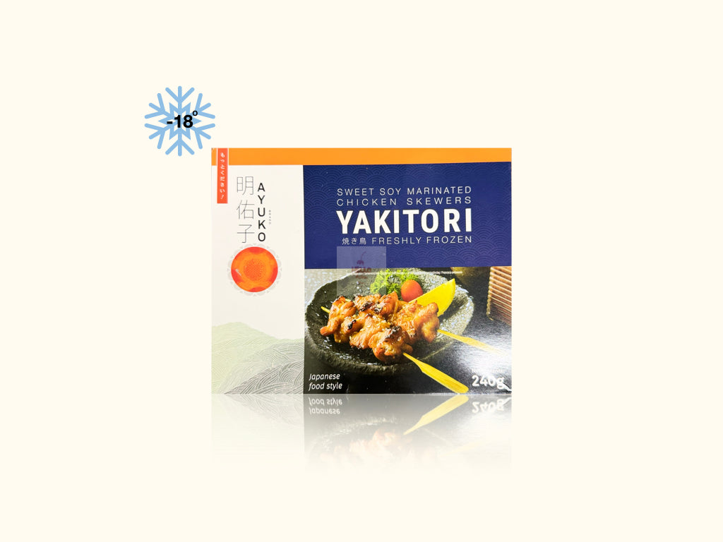 AYUKO Yakitori kanan reisivarret lasitettu-jäädytetty (8kplx30g) 240g