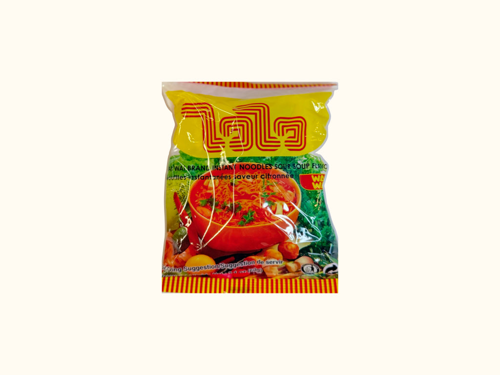 WAI WAI Pikanuudeli Sour soup flavor