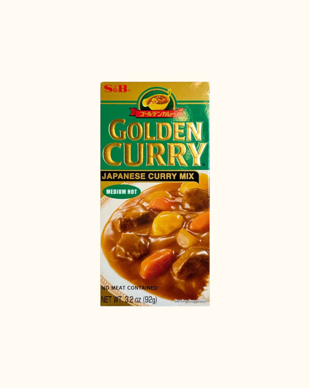 S&b golden curry medium tulisuus 5 x 18,4g