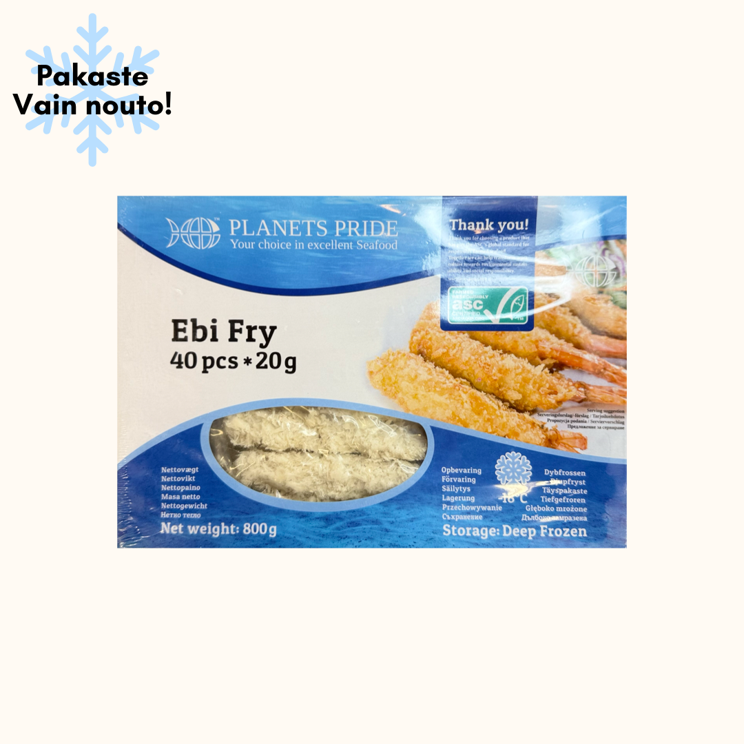 Planets Pride Ebi friteerattu rapu 40 x 20g 800g
