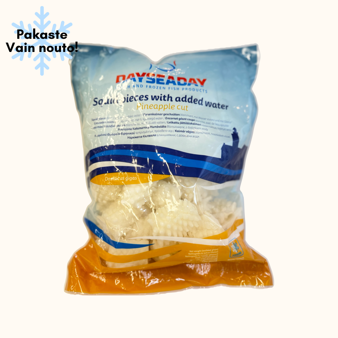 Dayseaday mustekalapalat pineapple cut