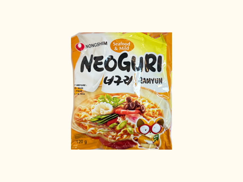 Nongshim Neoguri Seafood & Mild Ramyun nuudeli