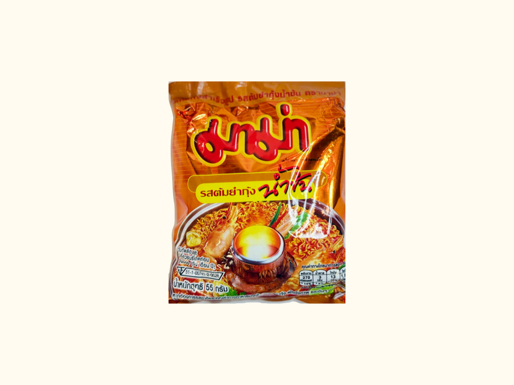 Mama pikanuudeli, Kermainen tom yum (Pussinuudeli)