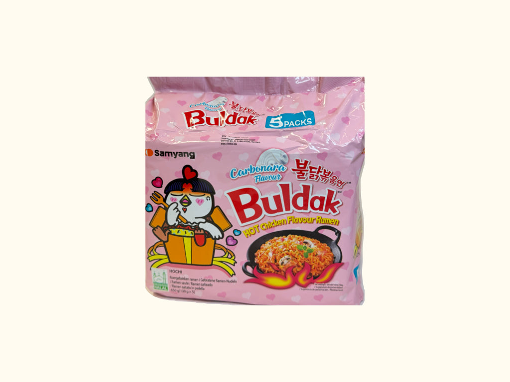 Samyang Buldak Carbonara ramen 5-pack