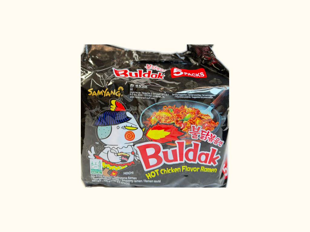 Samyang Buldak Hot chicken ramen 5-pack