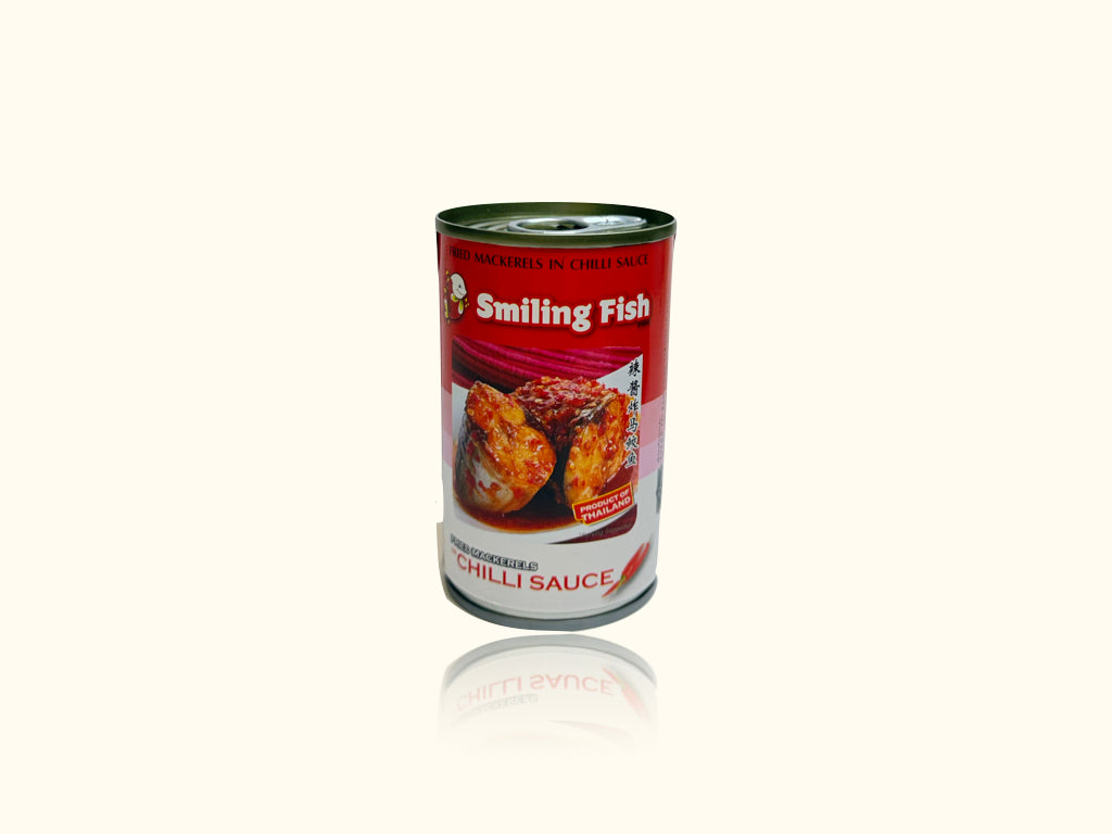 Smiling fish Friteeratut makrillit chili kastikkeessa