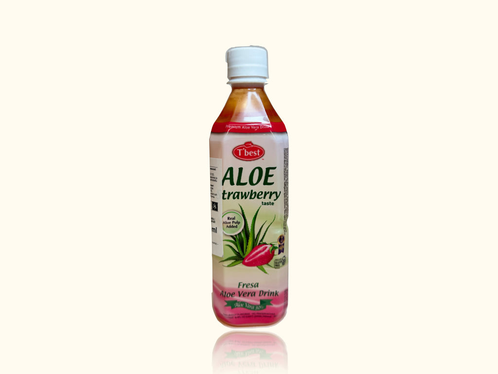 T'best aloe vera juoma mansikan makuinen 500ml