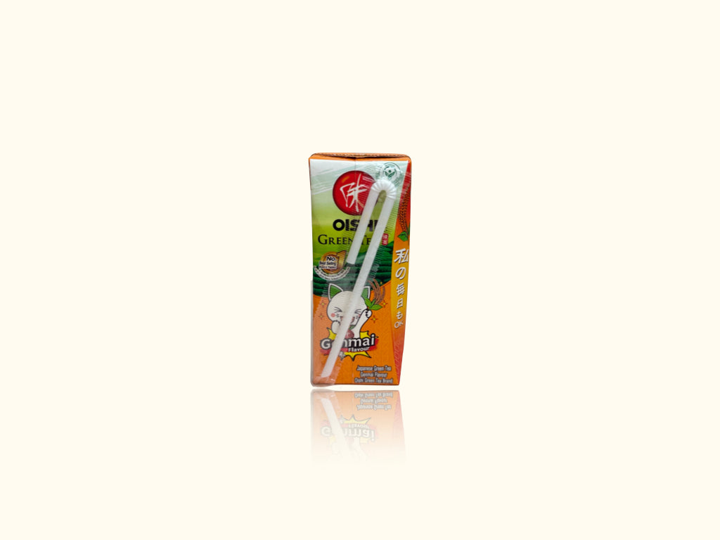 Oishi vihreä tee genmai maku pillijuoma 180ml