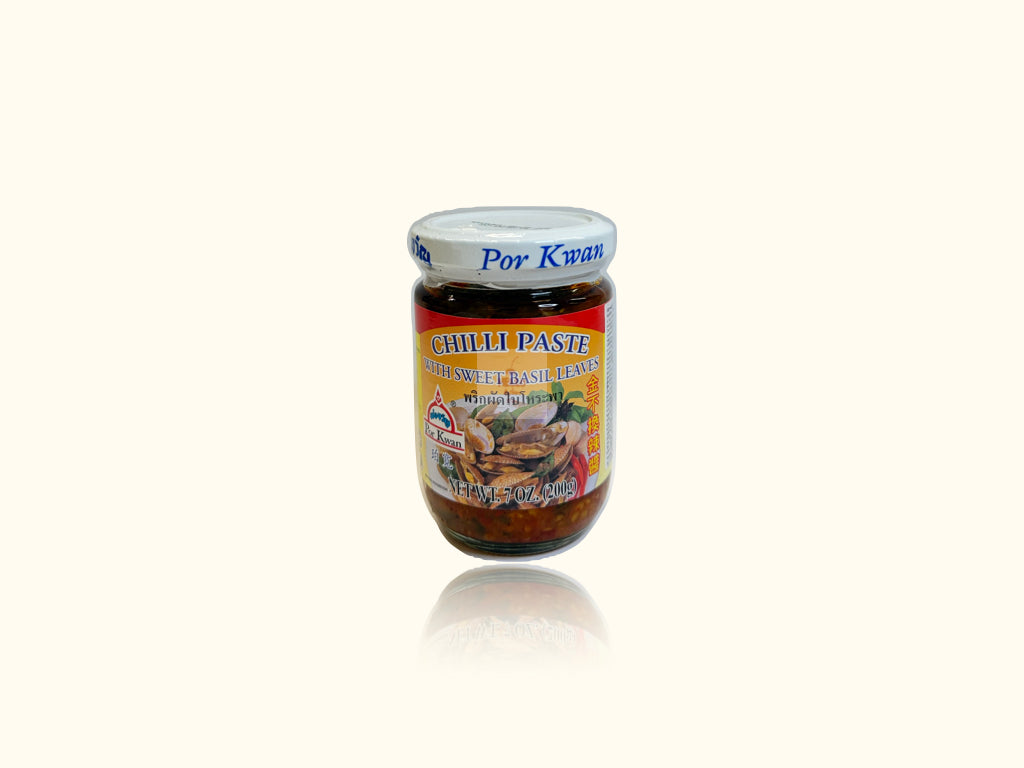 POR KWAN Chilipastat makealla basilikalla 200g