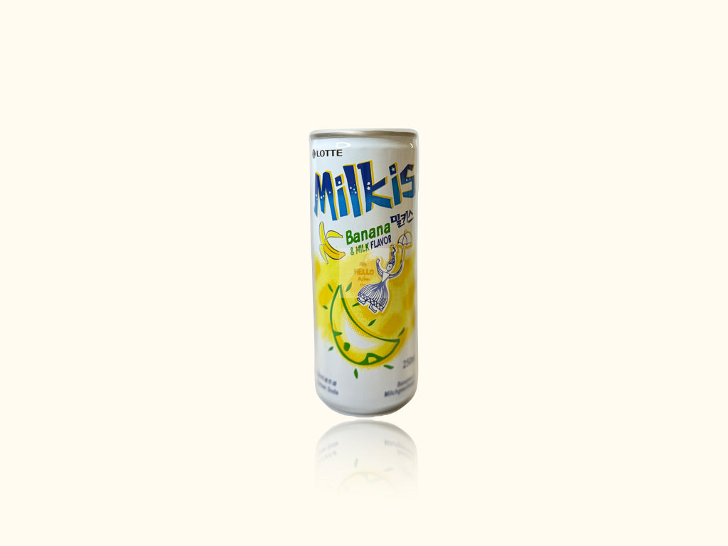 LOTTE Milkis hiilihappojuomaa banaani maku 250ml