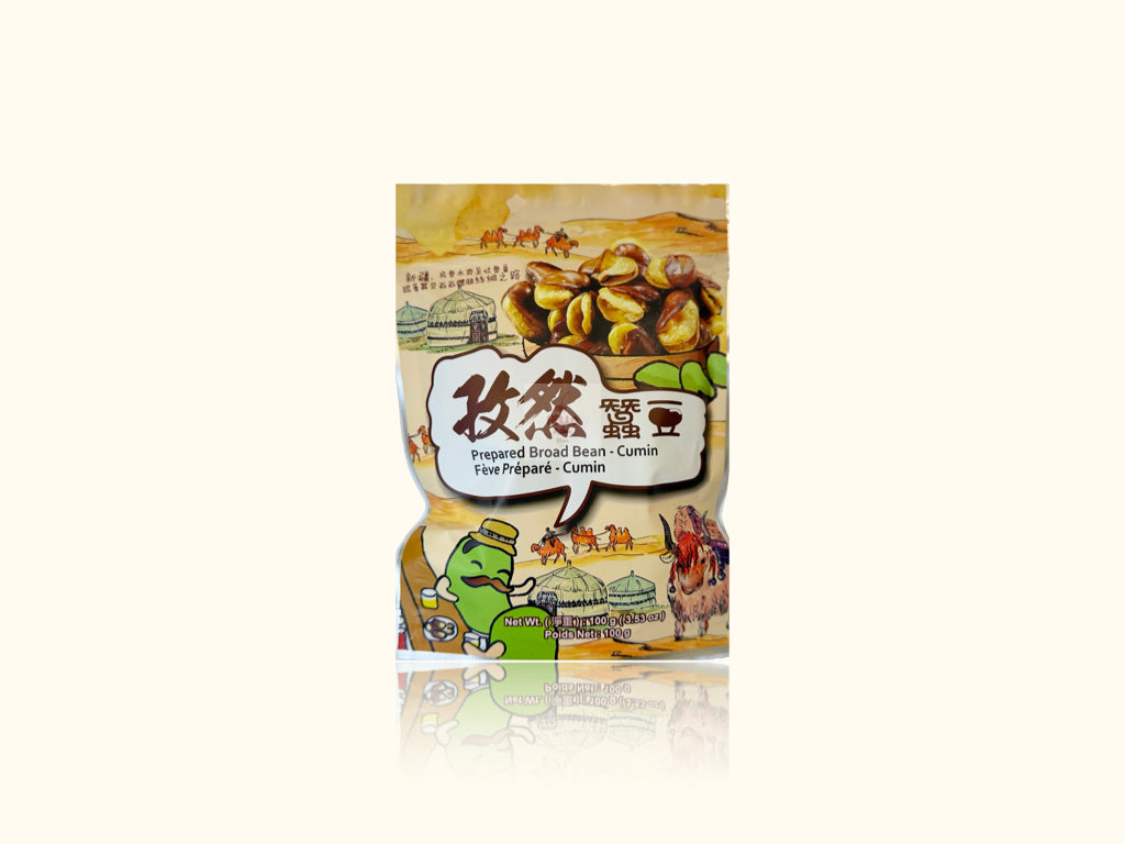SIX FORTUNE Friteeratut härkäpavut kuminamaulla 100g