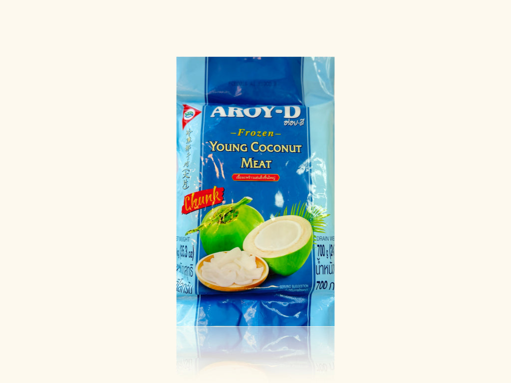 AROY-D Jäädytetty nuori kookosliha (kappaletta) 700g